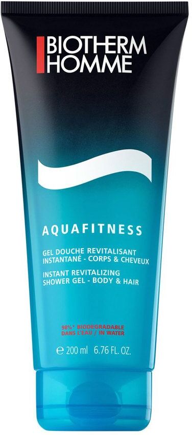 Biotherm Homme Aquafitness Instant Revitalizing Shower Gel Body & Hair 200ml