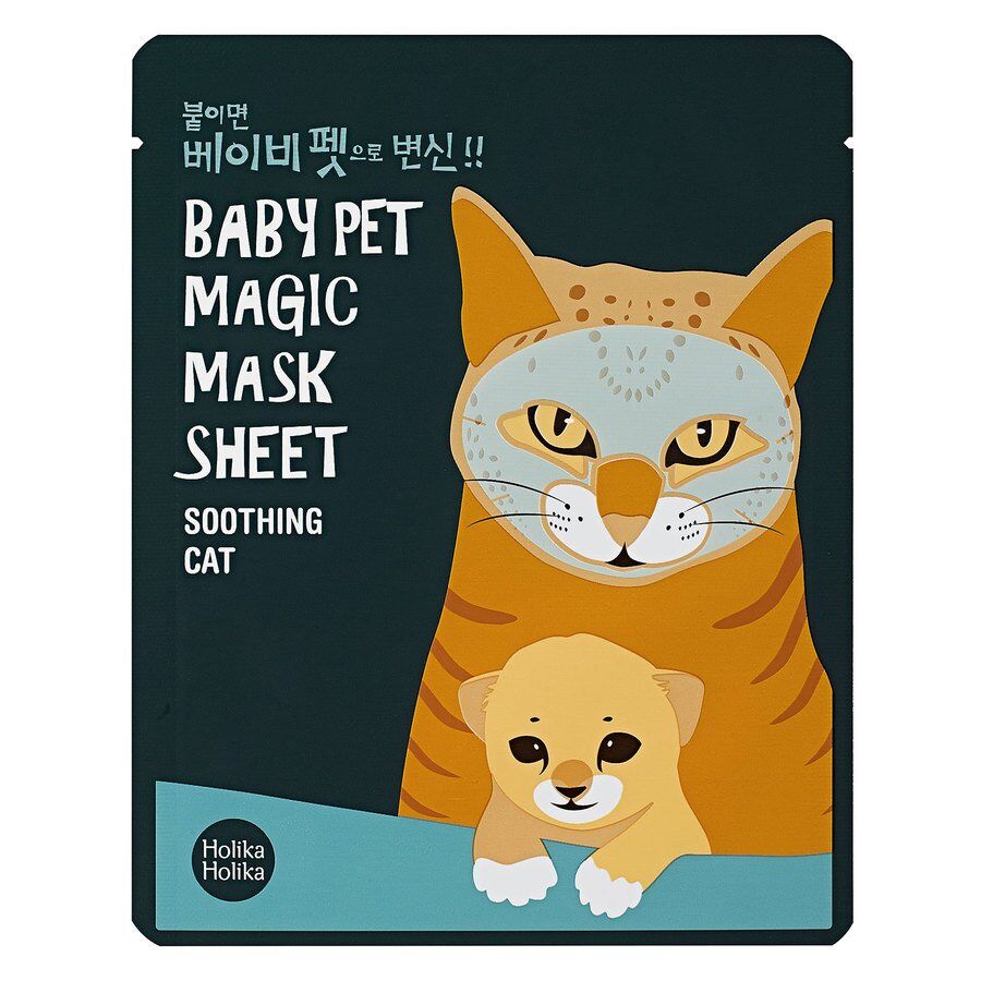 Holika Holika Baby Pet Magic Mask Sheet Soothing Cat 22ml