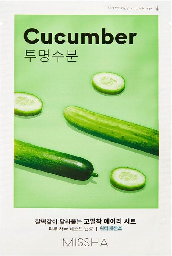 Missha Airy Fit Sheet Mask Cucumber 19g