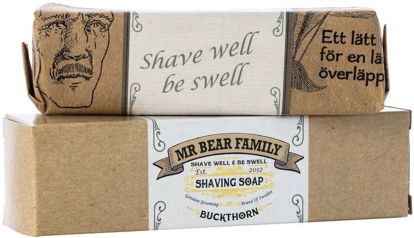 Mr Bear Family Shaving Soap Buckthorn 80g