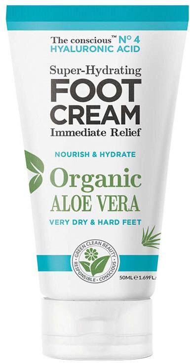 Biovène The Conscious™ Hyaluronic Acid Super-Hydrating Foot Cream Organic Aloe Vera 50ml