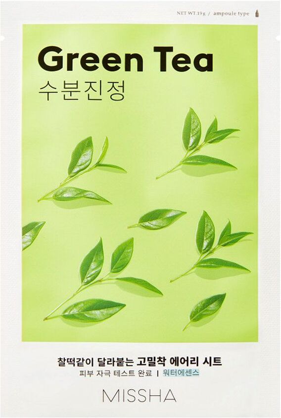 Missha Airy Fit Sheet Mask Green Tea 19g