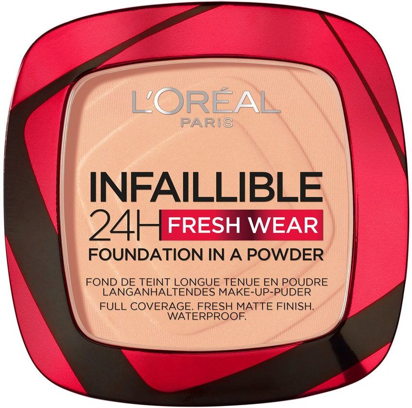 L'orèal Paris L'Oréal Paris Infaillible 24H Fresh Wear Foundation In A Powder Golden Honey 9g