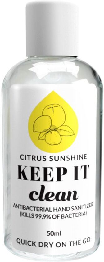 Keep It Clean Citrus Sunshine Antibacterial Hand Sanitizer 50ml