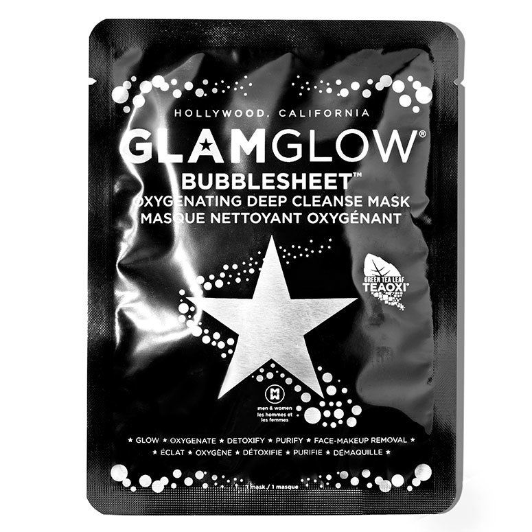 Glamglow Bubblesheet Oxygenating Deep Cleanse Mask 1pcs