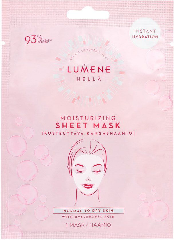 Lumene Hellä Moisturizing Sheet Mask 1pcs