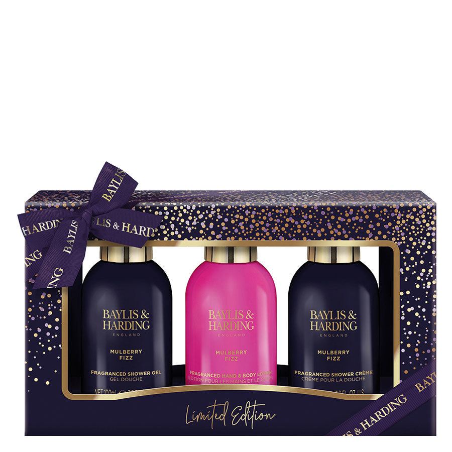 Baylis & Harding Mulberry Fizz Body Travel Set