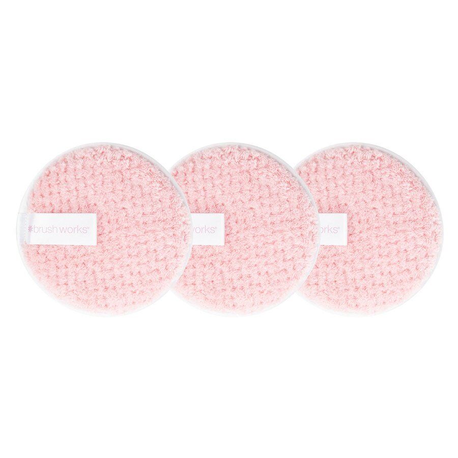 Brushworks HD Reusable Makeup Remover Pads 3pcs