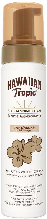 Hawaiian Tropic Self-Tanning Foam Light/Medium 200ml