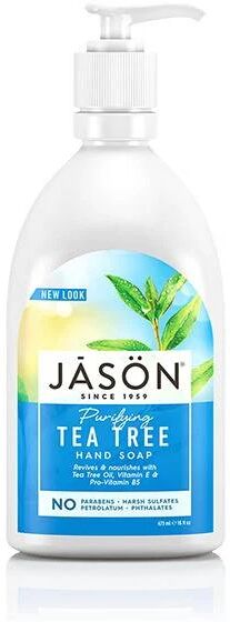 Naturens apotek Jason tea tree såpe 473 ml