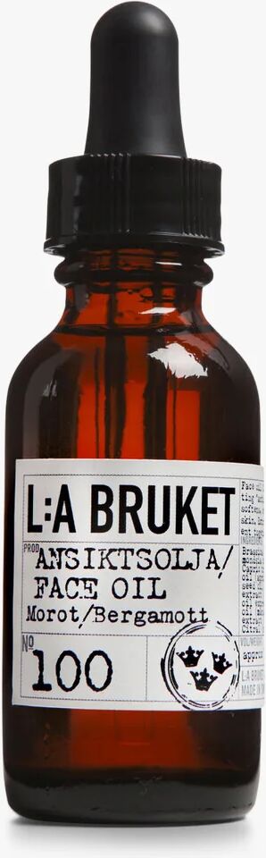 L:A Bruket 100 Ansiktsolje Gulrot / Bergamott