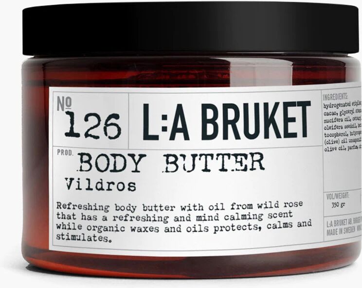 L:A Bruket 126 Bodybutter Wild Rose