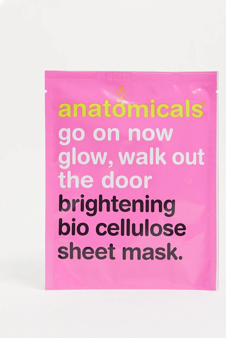 Anatomicals Brightening Sheet Face Mask-No colour  No colour