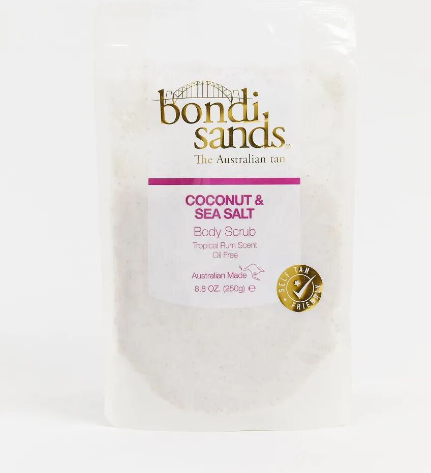 Bondi Sands Tropical Rum Coconut & Sea Salt Body Scrub 150g-Clear  Clear