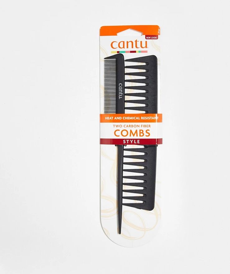 Cantu Style Carbon Fibre Hair Combs-No colour  No colour