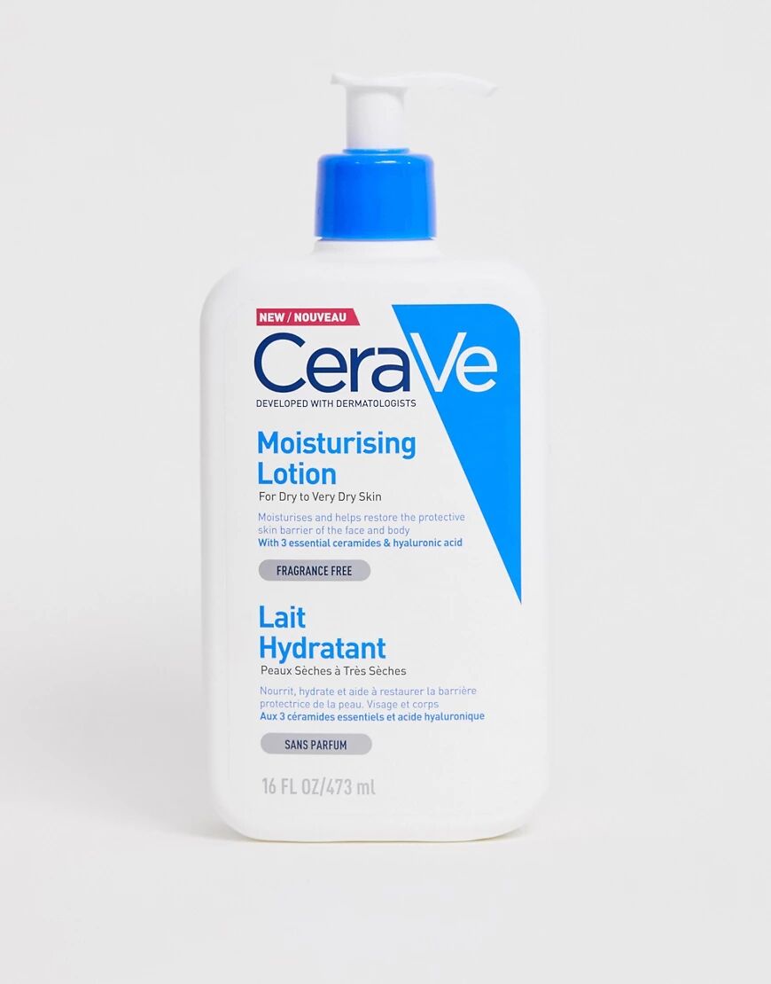 CeraVe hyaluronic acid skin plumping hydrating moisturising lotion 473ml-No colour  No colour