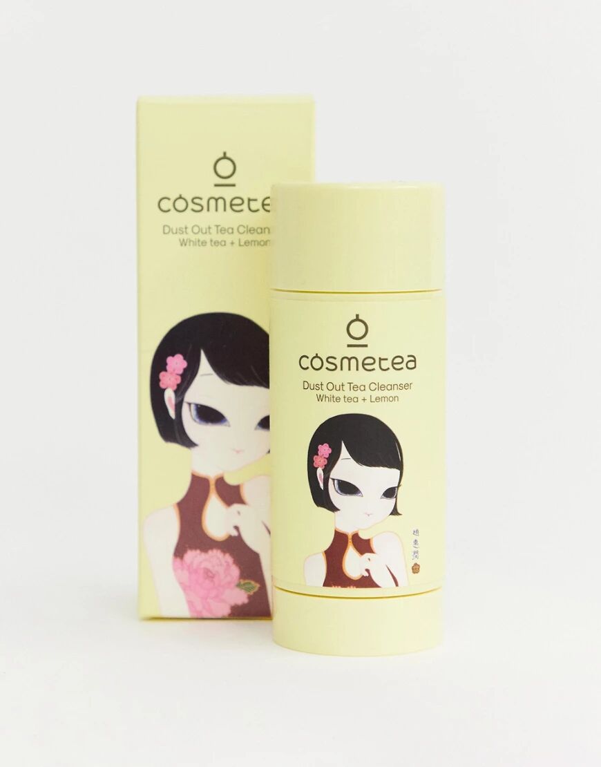 Cosmetea dust out tea stick cleanser - white tea & lemon-No colour  No colour