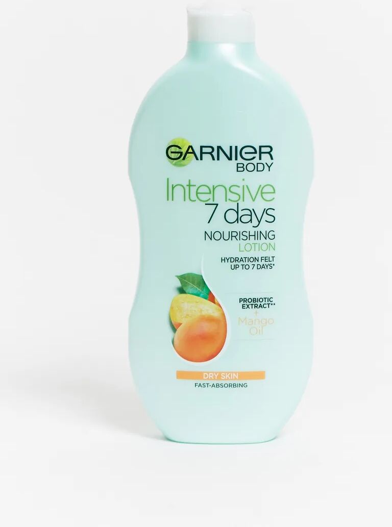 Garnier Intensive 7 Days Mango Probiotic Extract Body Lotion Dry Skin 400ml-Clear  Clear