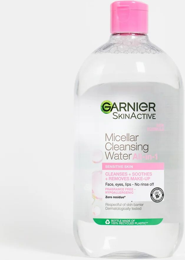 Garnier Micellar Water Facial Cleanser Sensitive Skin 700ml-Clear  Clear