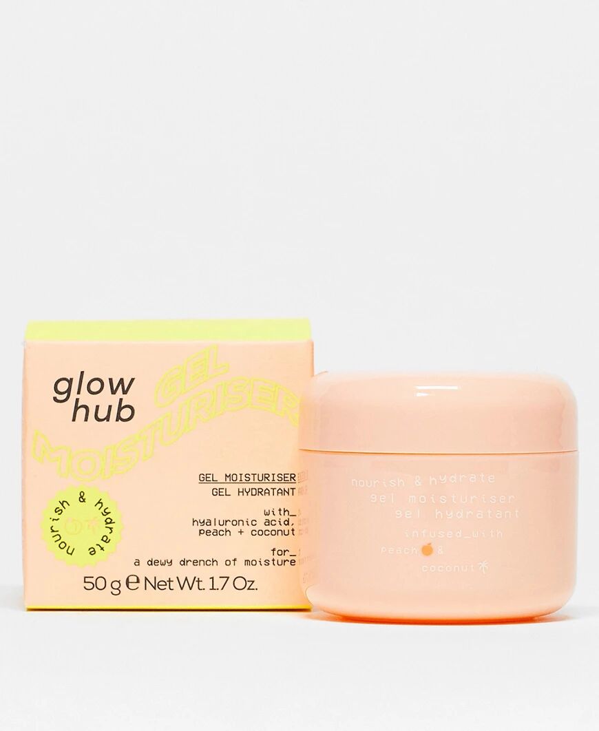 Glow Hub Nourish & Hydrate Gel Moisturiser-Clear  Clear