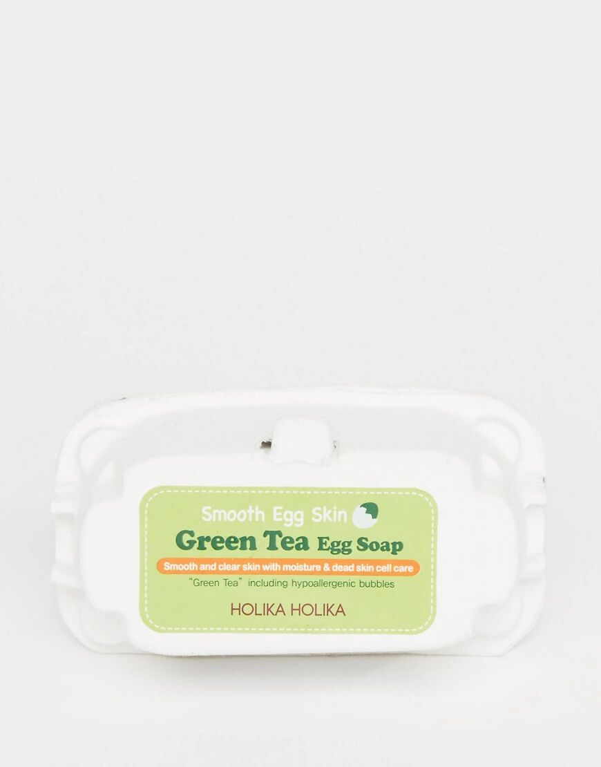 Holika Holika Smooth Egg Green Tea Egg Soap-No colour  No colour