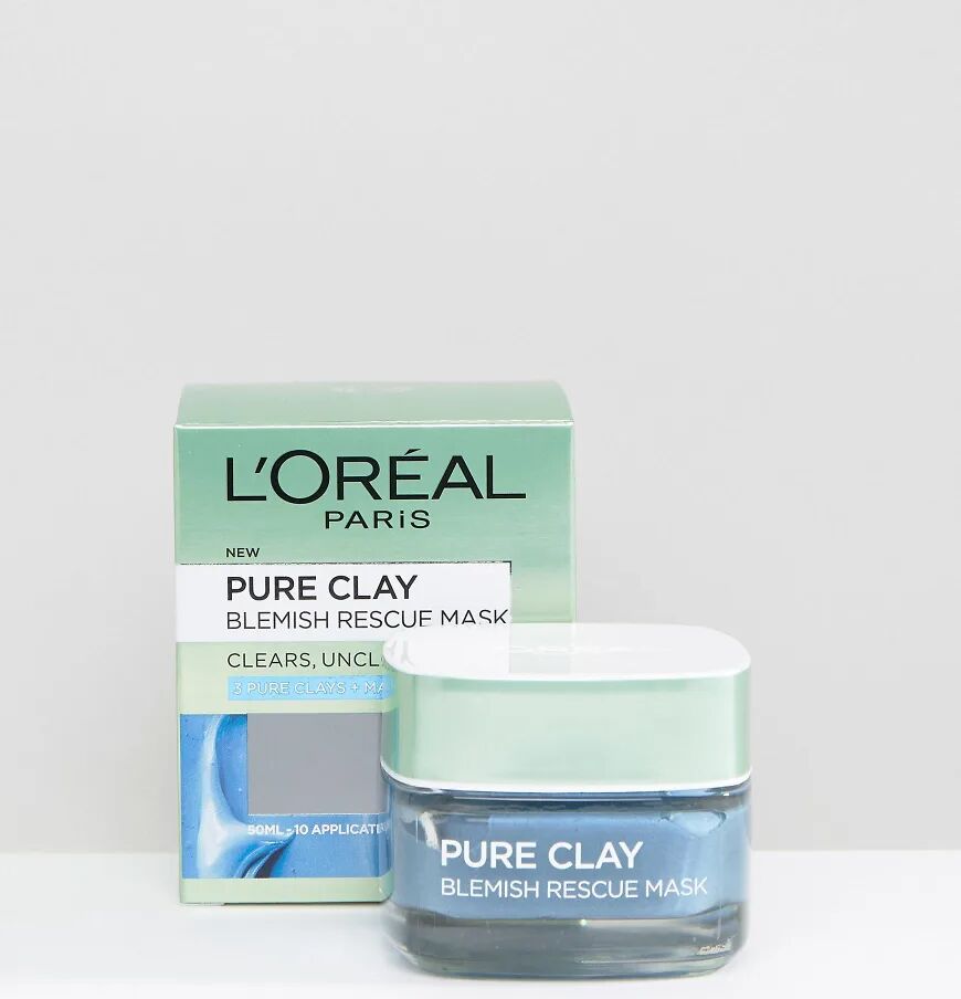 Loreal L'Oreal Paris Pure Clay Blemish Rescue Face Mask-No colour  No colour