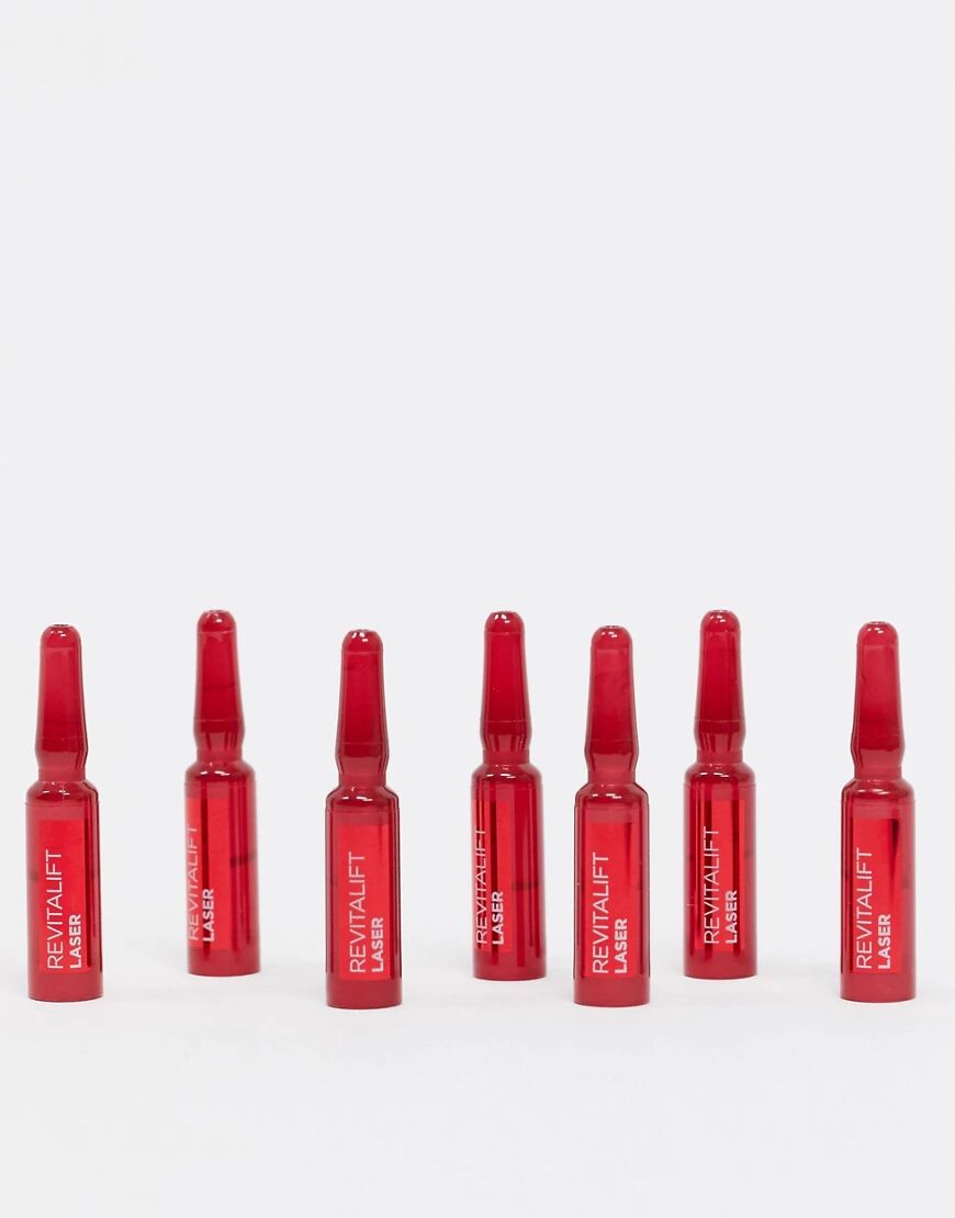 Loreal L'Oreal Paris Revitalift Laser Ampoules 10% Glycolic Acid (7x1ml)-No colour  No colour