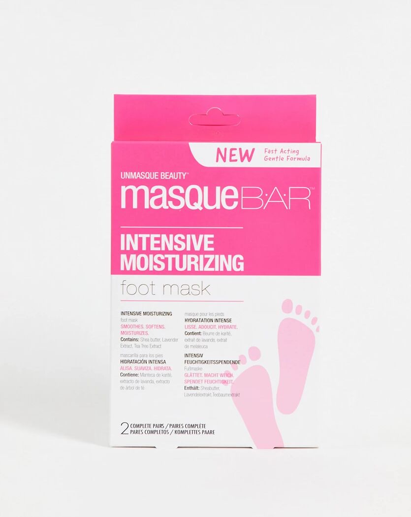 MasqueBAR Intensive Moisturizing Foot Mask Two Serve-No colour  No colour