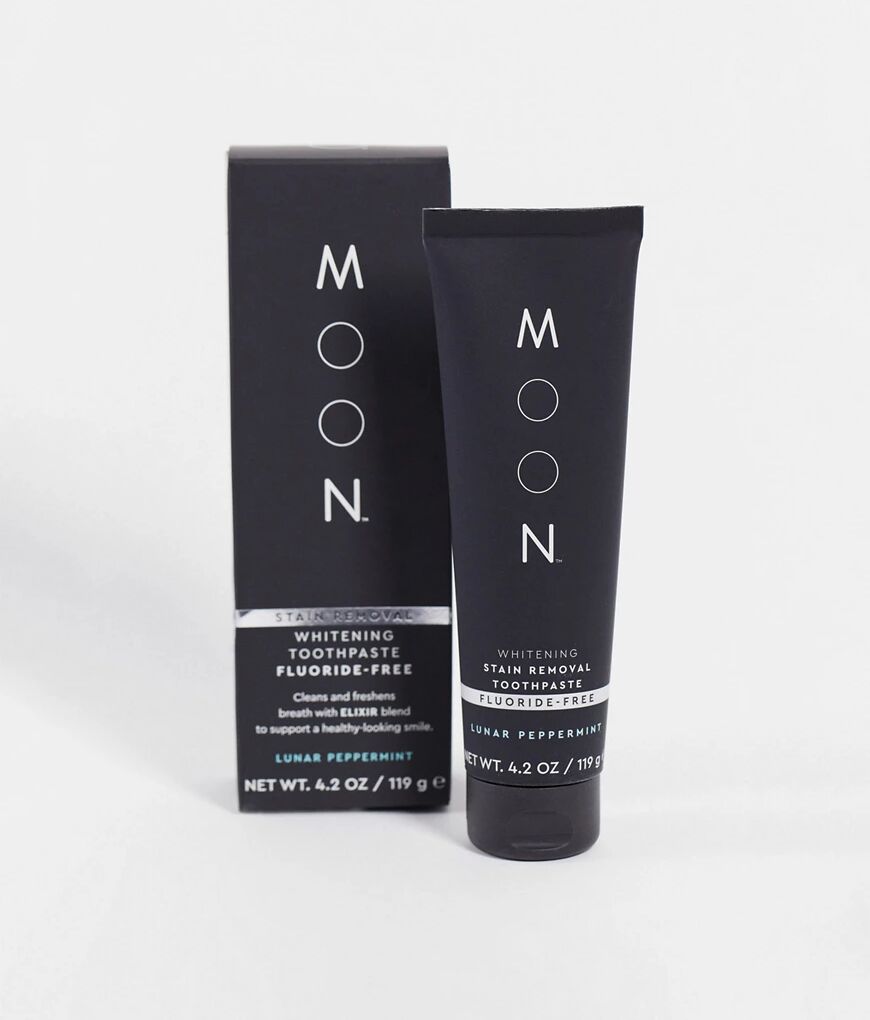 Moon Stain Removal Whitening Toothpaste Fluoride-Free 119g-No colour  No colour