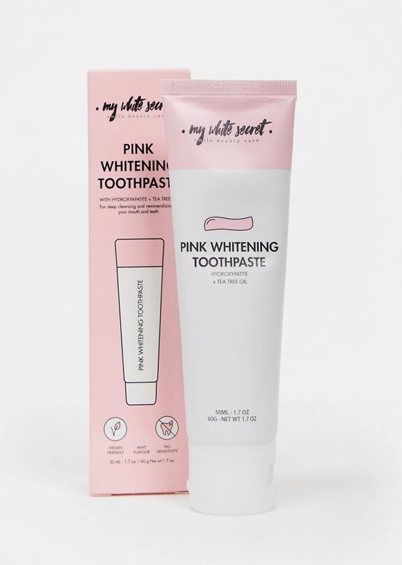 My White Secret Pink Whitening Toothpaste 60ml-No colour  No colour