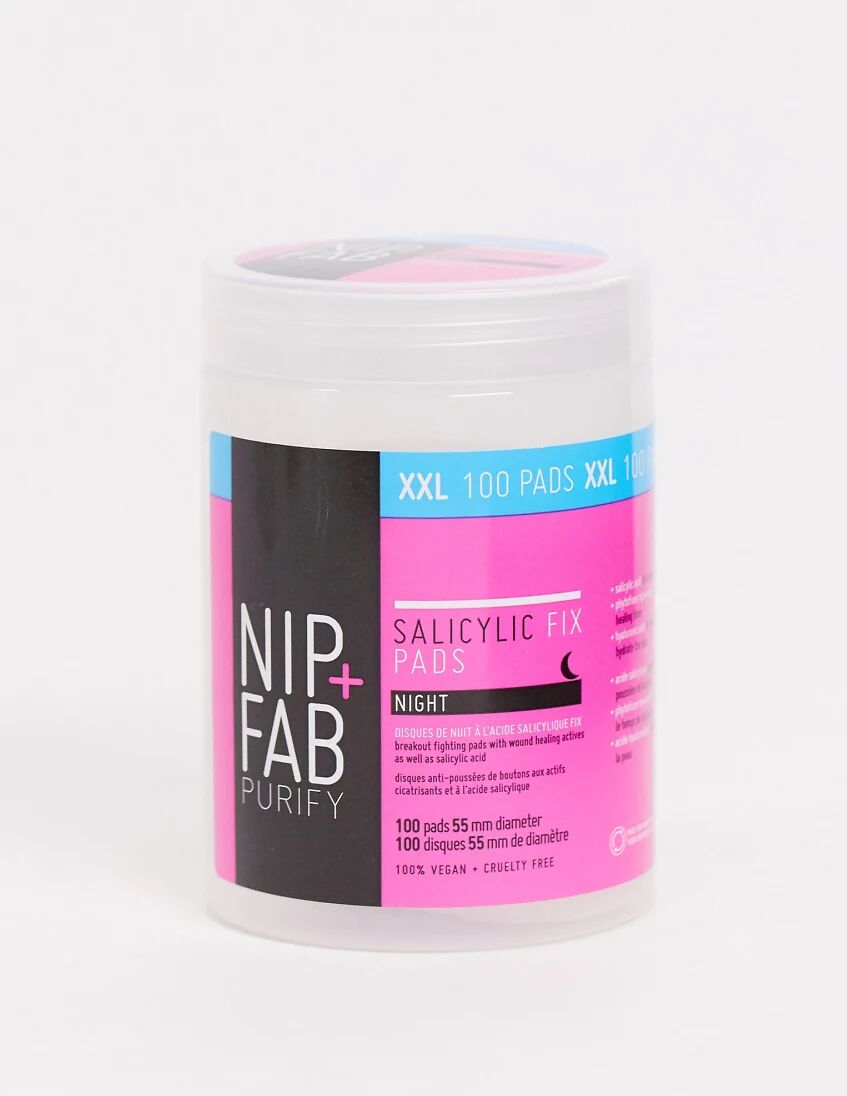 NIP+FAB Salicylic Fix Night Pads XXL-No colour  No colour