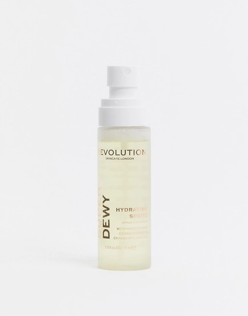 Revolution Skincare Dewy Skin Essence Spray 75ml-No colour  No colour