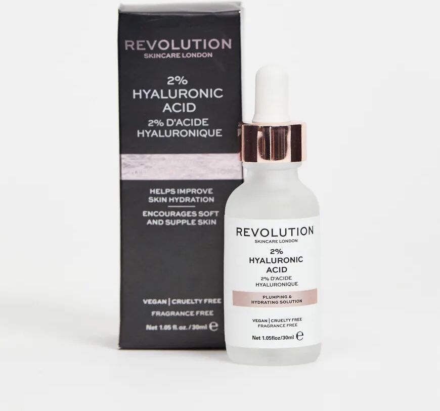 Revolution Skincare Plumping and Hydrating Serum - 2% Hyaluronic Acid-No colour  No colour