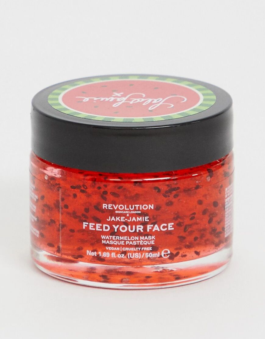 Revolution Skincare x Jake Jamie Watermelon Hydrating Face Mask-No colour  No colour