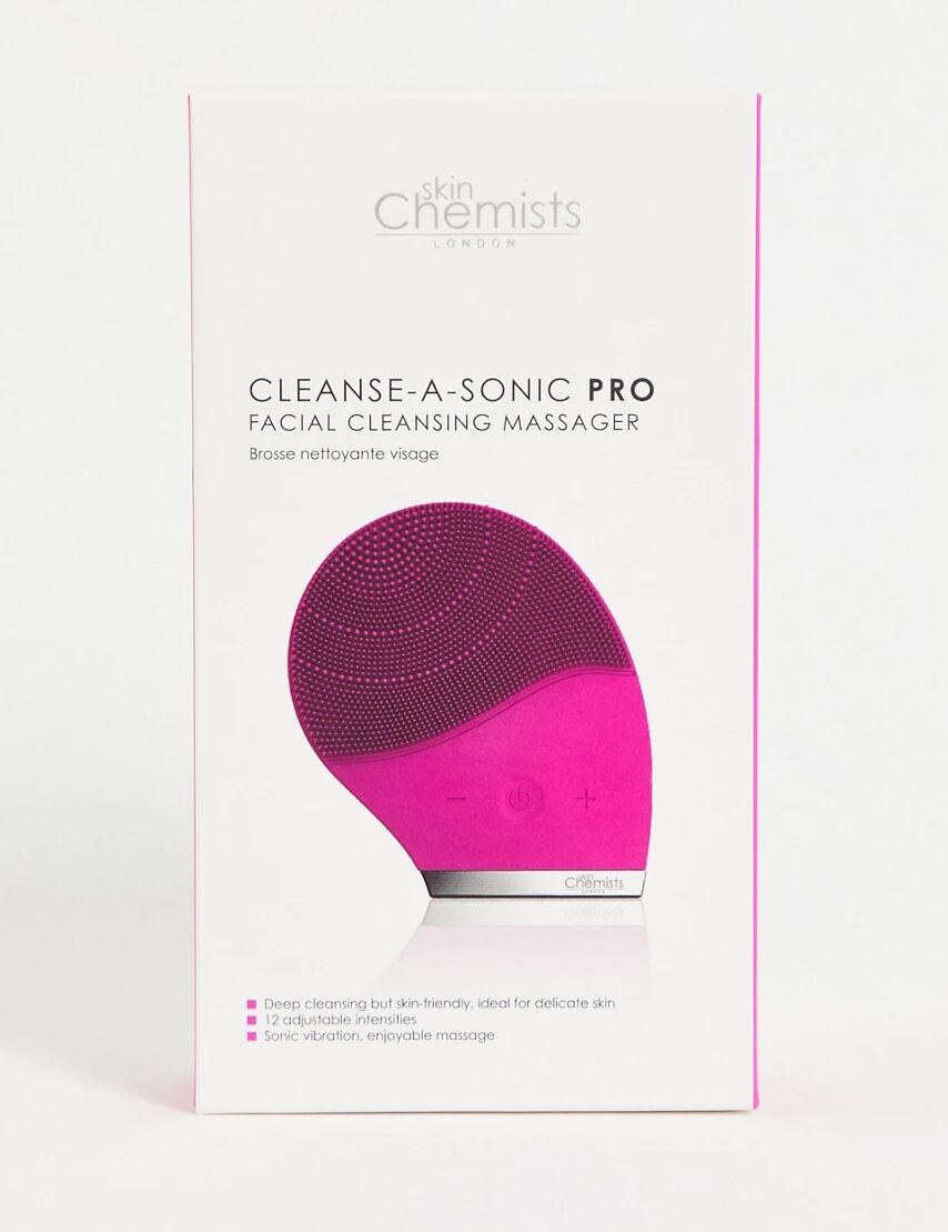 Skin Chemists cleanse-a-sonic pro facial cleanser in pink  Pink