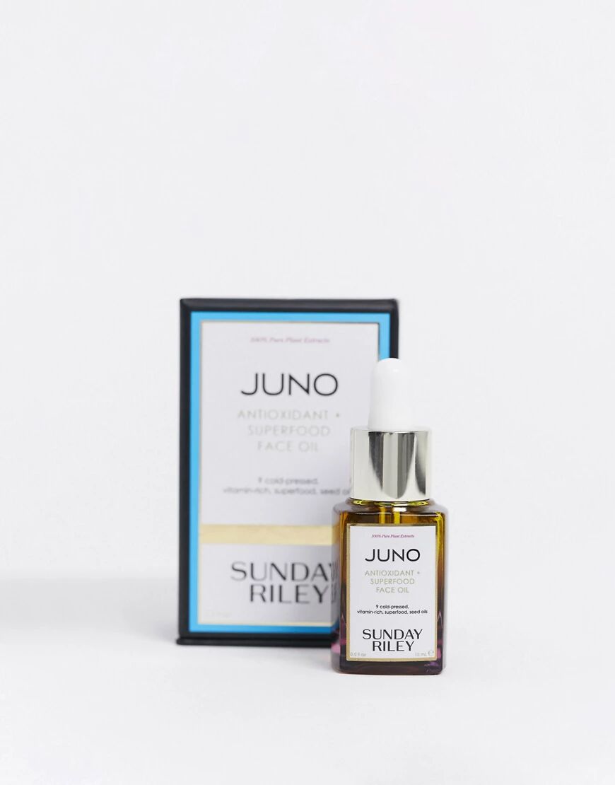 Sunday Riley Juno Antioxidant + Superfood Face Oil 15ml-Clear  Clear