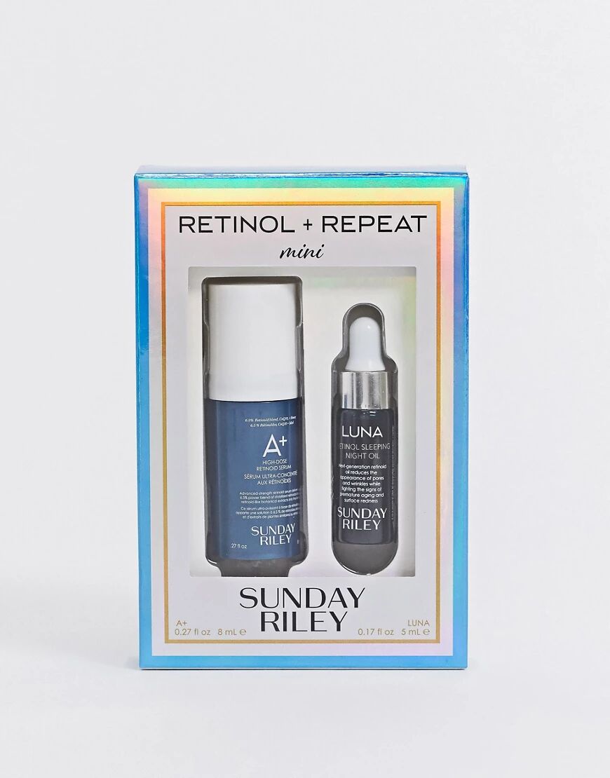 Sunday Riley Retinol + Repeat Travel Kit-Clear  Clear