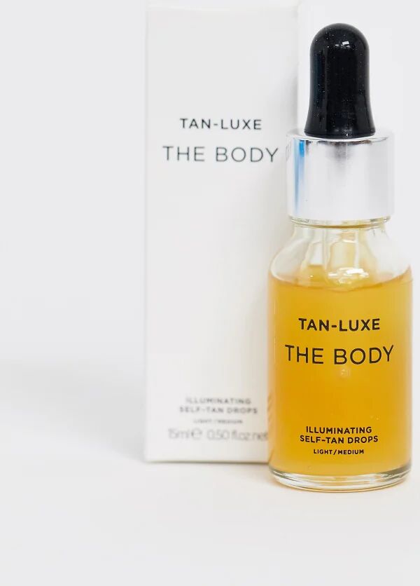 Tan Luxe The Body Illuminating Self-Tan Drops Light/Medium 15ml-No colour  No colour