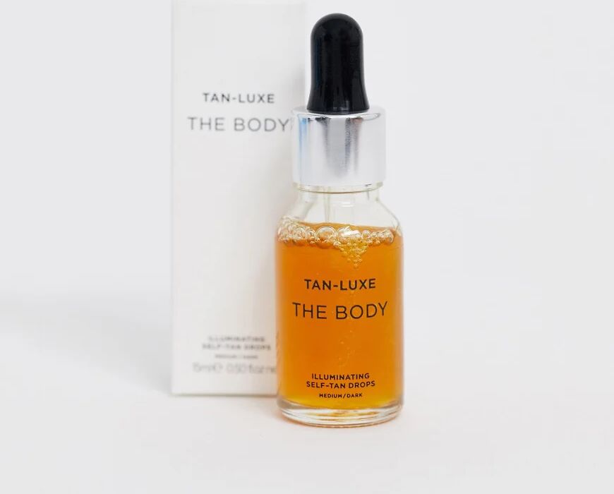 Tan Luxe The Body Illuminating Self-Tan Drops Medium/Dark 15ml-No colour  No colour