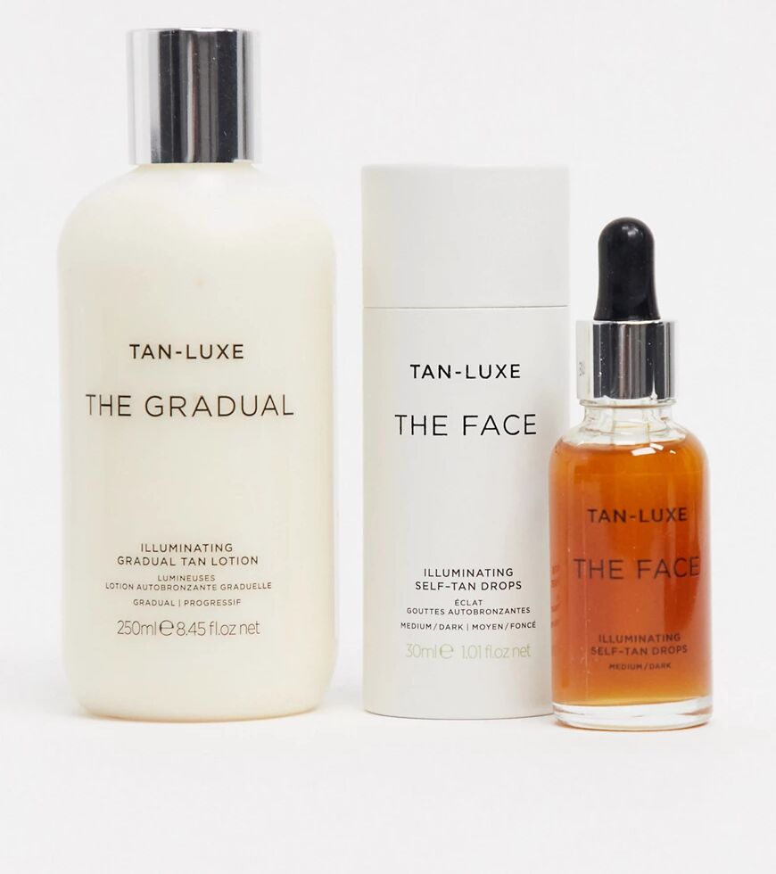 Tan Luxe The Face in Medium/Dark & The Gradual Set SAVE 21%-No colour  No colour