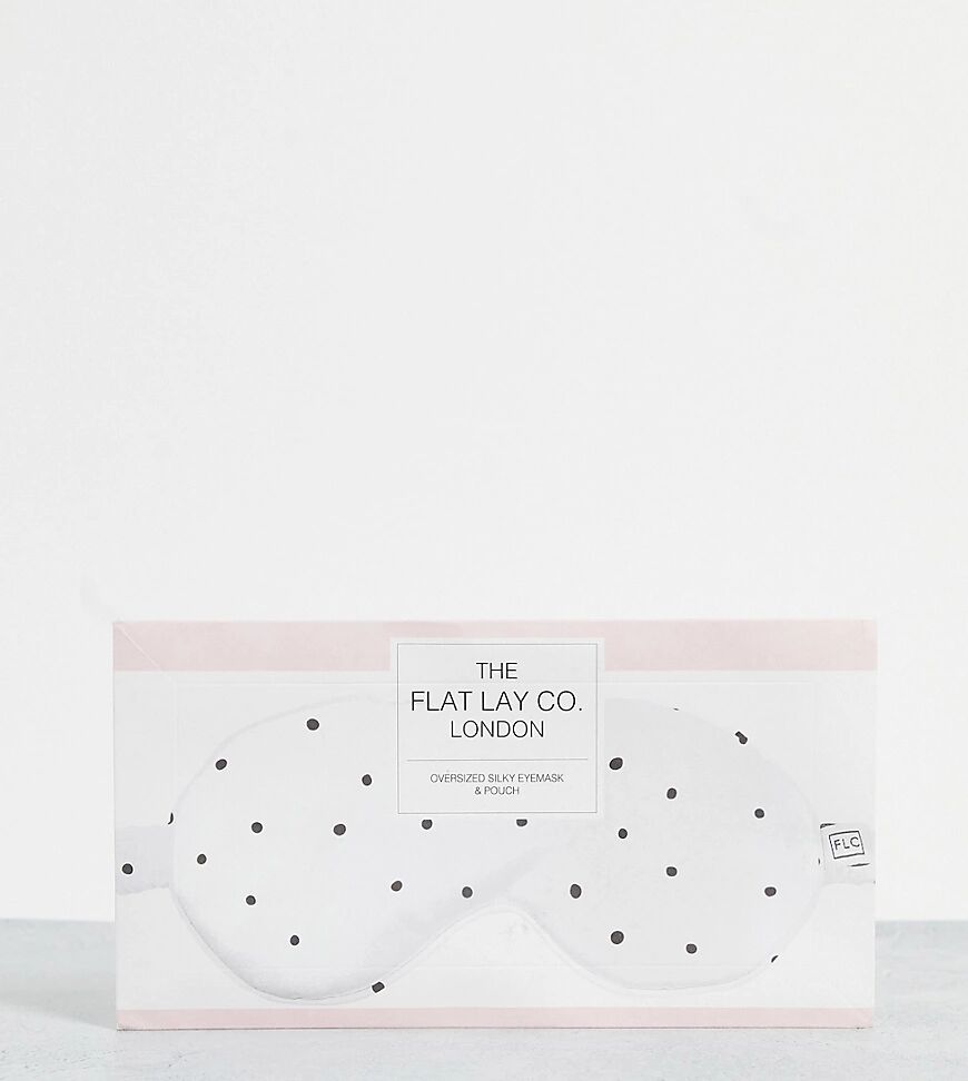 Flat Lay Company The Flat Lay Co. X ASOS Exclusive Oversized Eyemask - Silky Dots-Multi  Multi