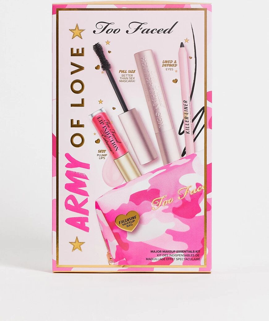 Too Faced Cosmetics Too Faced Army of Love Value Makeup Set (save 32%)-No colour  No colour