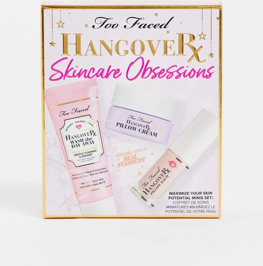 Too Faced Cosmetics Too Faced Hangover Skincare Obsessions set (save 30%)-No colour  No colour