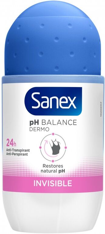 Sanex Dermo Invisible Roll-On 50 ml Deodorant