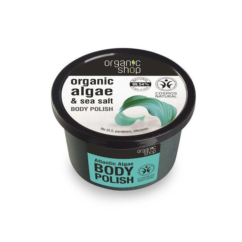 Organic Shop Organic Atlantic Algae & Sea Salt Body Polish 250 ml Bodyscrub
