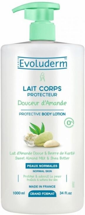 Evoluderm Sweet Almond Milk & Shea Butter Body Lotion 1000 ml Bodylotion