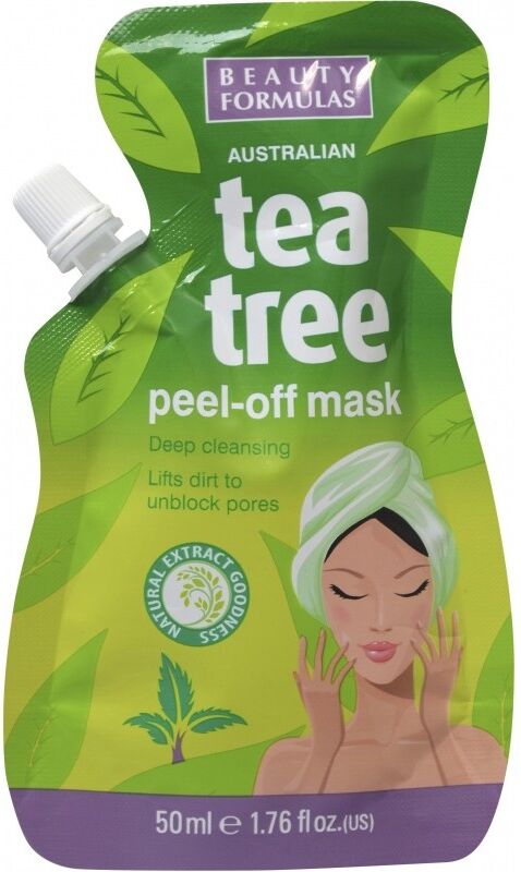 Beauty Formulas Tea Tree Peel-Off Mask 50 ml Ansiktsmaske