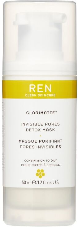 REN Clarimatte Invisible Pores Detox Mask 50 ml Ansiktsmaske