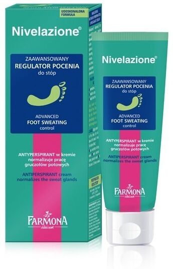 Nivelazione Advanced Foot Sweating Control 75 ml Fotkrem