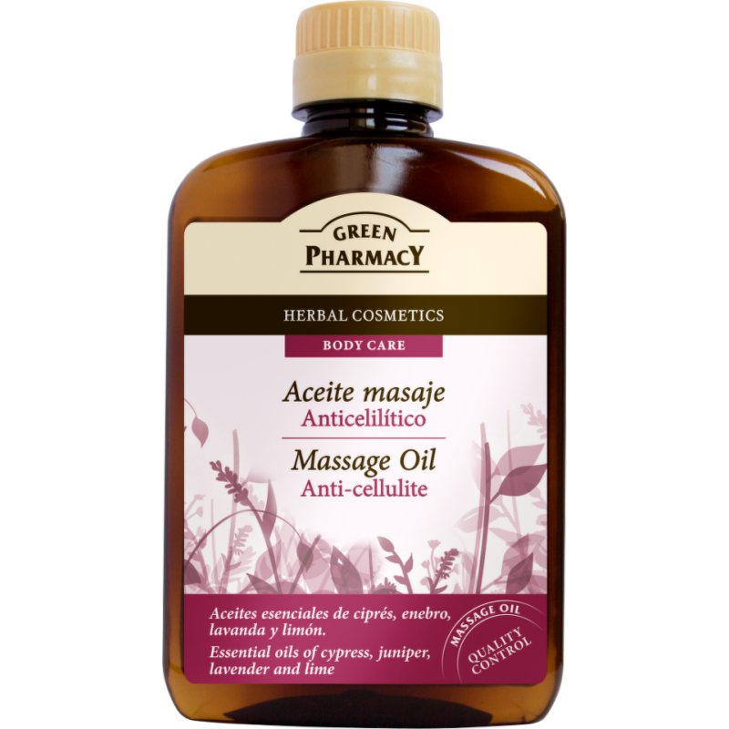 Green Pharmacy Anti-Cellulite Massage Oil 200 ml Massasje